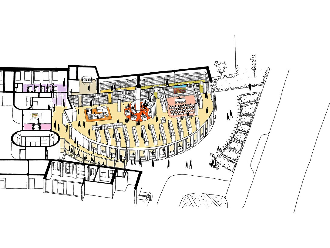 Optimising and Inspiring: The New Layout of the Noordwijkerhout Library, NL