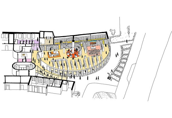 Optimising and Inspiring: The New Layout of the Noordwijkerhout Library, NL